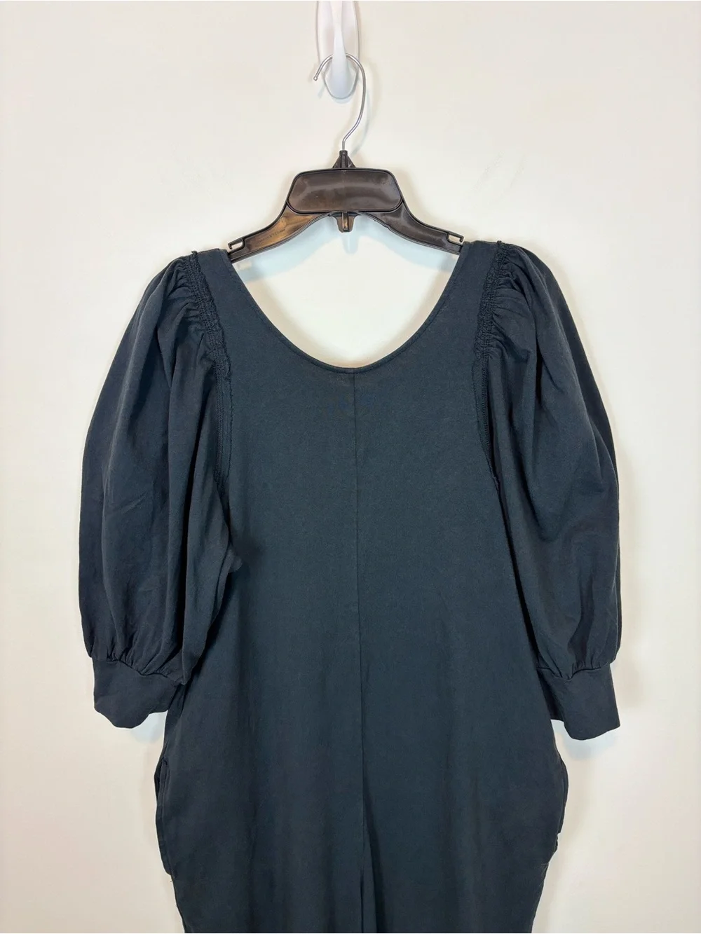 Free People Jackie One Piece Jumpsuit in Black Size M